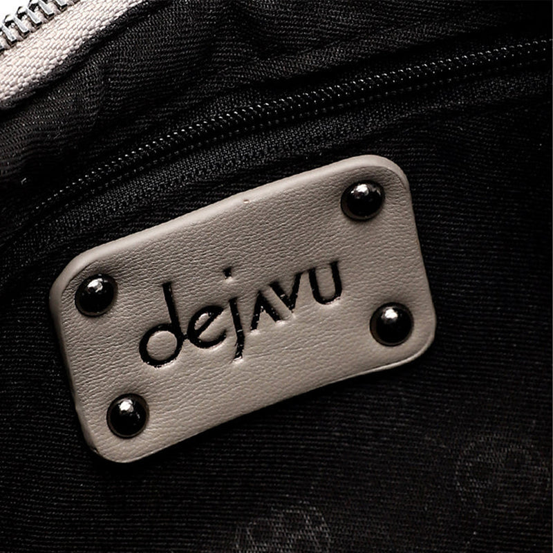 LID-DVTH-010 Silver Chain Handle Shoulder Bag
