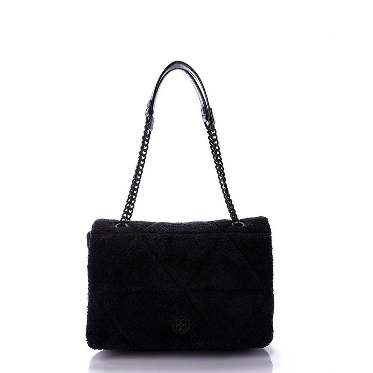LID-DJTH-028 Stitching Fur Shoulder Bag