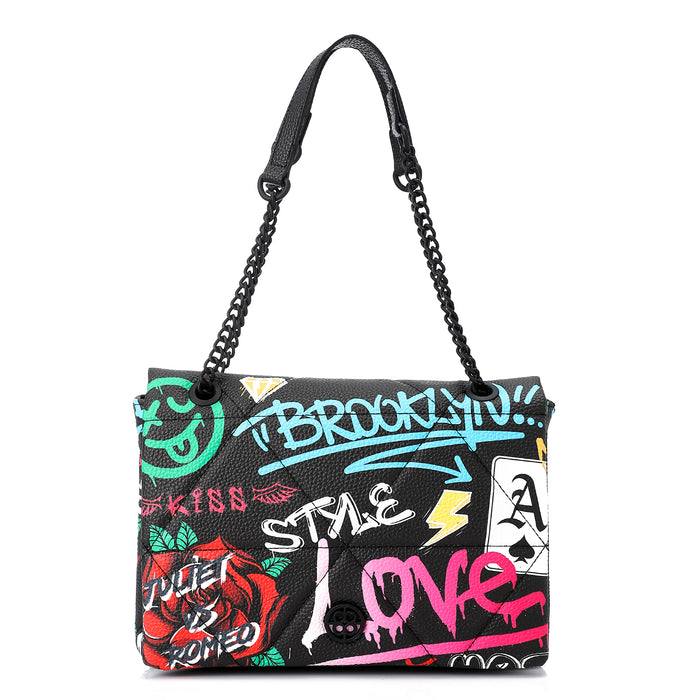 LID-DVTF-001 Printed Pattern Cross Body Bag