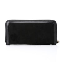 LID-DVTF-014 Diamond Skull Suede Wallet