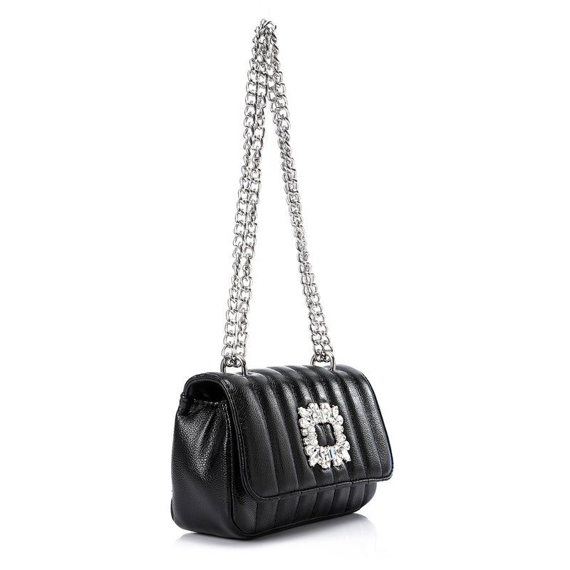 LID-DVTF-042 Shiny Diamond Cross Body Bag