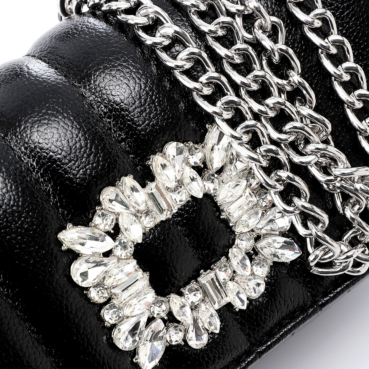 LID-DVTF-042 Shiny Diamond Cross Body Bag