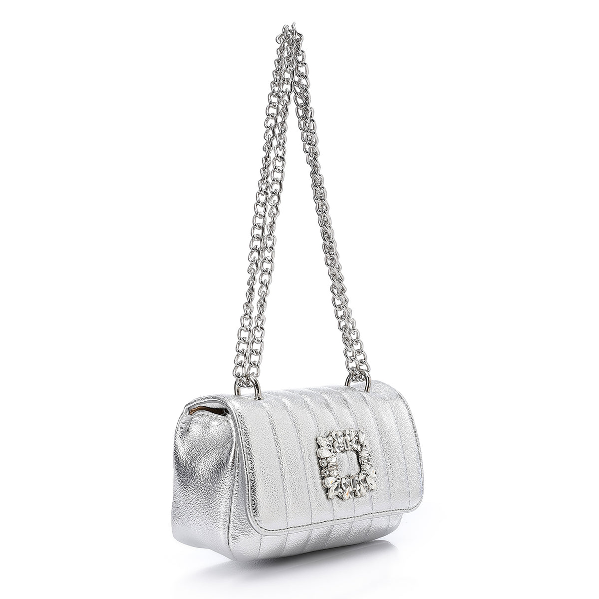 LID-DVTF-042 Shiny Diamond Cross Body Bag