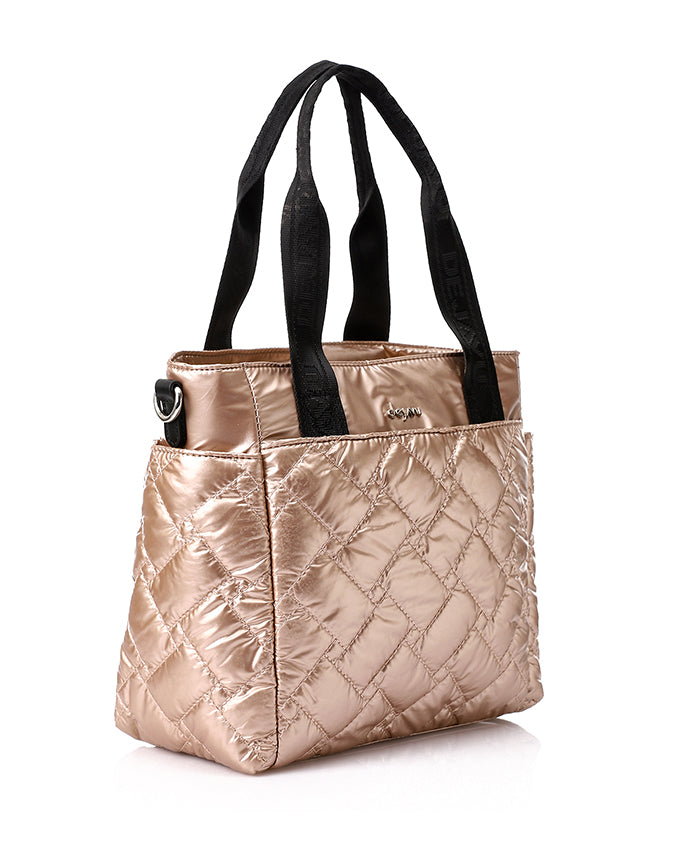 Chic Agnetic Handbag With Tied Scarf – Dejavu