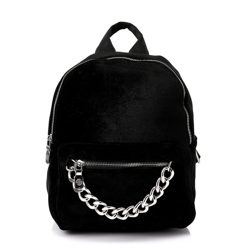 LID-DVTH-018 Soft Velvet Backpack