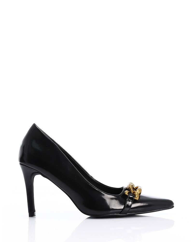 MAS-DVTV-001 Verna Heeled Leather Pumps