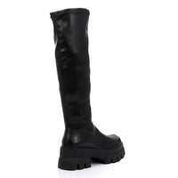 PRD-DVTF-001  Leather Knee High Boot