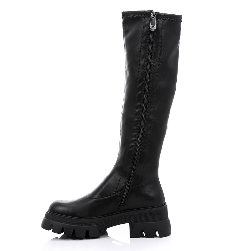 PRD-DVTF-001  Leather Knee High Boot