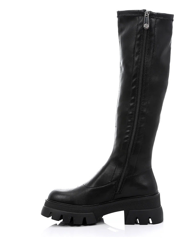 PRD-DVTF-001  Leather Knee High Boot