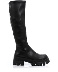 PRD-DVTF-001  Leather Knee High Boot