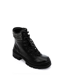 PRD-DVTF-002 Army Boot With Silver Neck