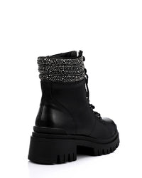 PRD-DVTF-002 Army Boot With Silver Neck