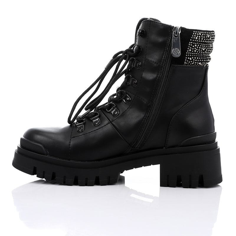 PRD-DVTF-002 Army Boot With Silver Neck