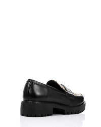 PRD-DVTF-004 Loafer With Wild Animal Pattern Detail