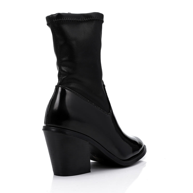 PRD-DVTF-005 RoundToecap Heeled Calf Boot