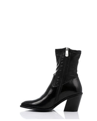PRD-DVTF-005 RoundToecap Heeled Calf Boot