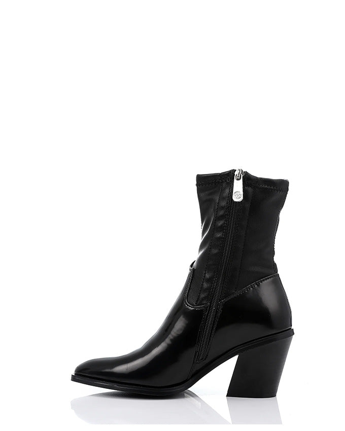 PRD-DVTF-005 RoundToecap Heeled Calf Boot
