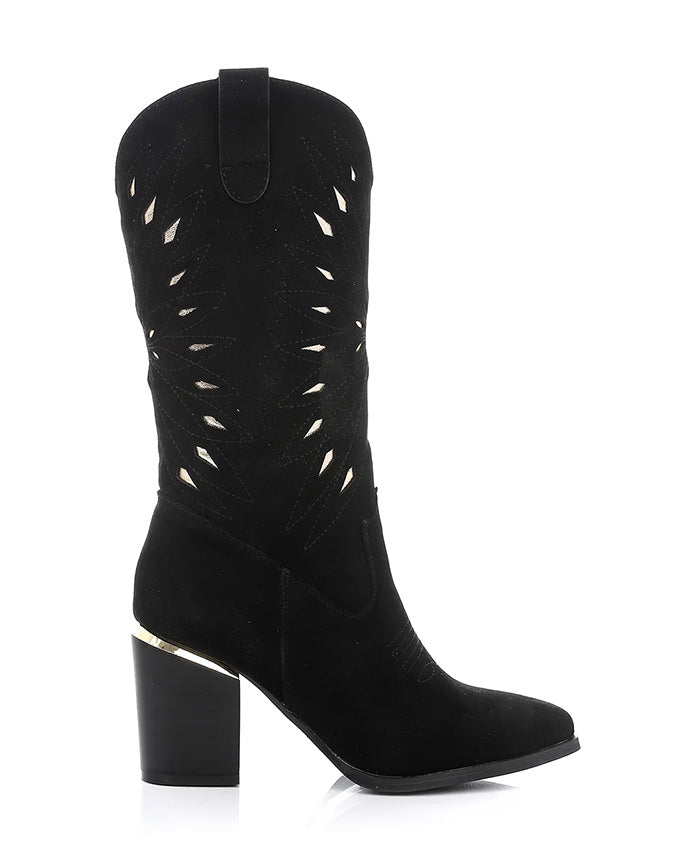 PRD-DVTF-006 Cowboy Mid Calf Boot