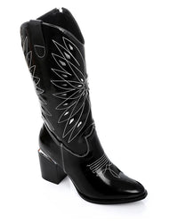 PRD-DVTF-006 Cowboy Mid Calf Boot