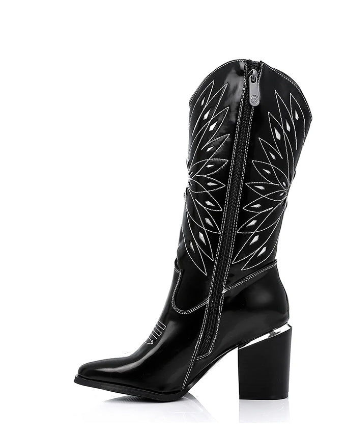 PRD-DVTF-006 Cowboy Mid Calf Boot