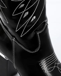 PRD-DVTF-006 Cowboy Mid Calf Boot