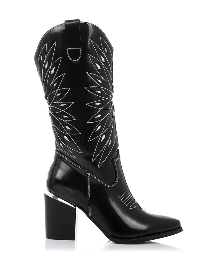 PRD-DVTF-006 Cowboy Mid Calf Boot