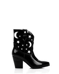 PRD-DVTF-007  Crescents & Stars Half Boot