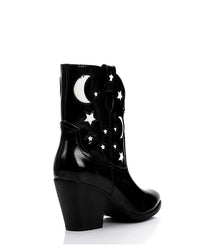 PRD-DVTF-007  Crescents & Stars Half Boot