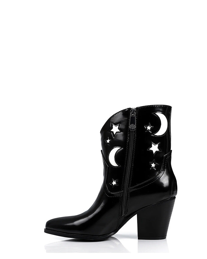 PRD-DVTF-007  Crescents & Stars Half Boot