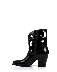 PRD-DVTF-007  Crescents & Stars Half Boot