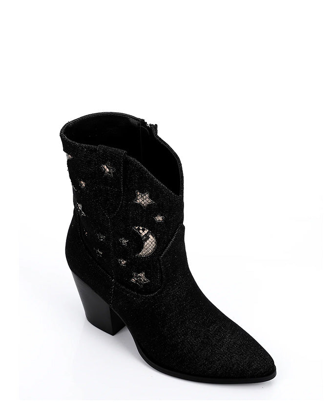 PRD-DVTF-007  Crescents & Stars Half Boot