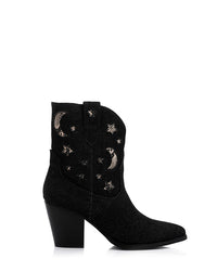 PRD-DVTF-007  Crescents & Stars Half Boot