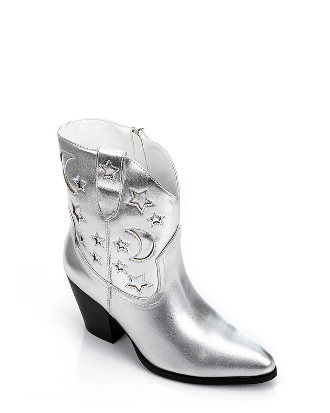 PRD-DVTF-007  Crescents & Stars Half Boot