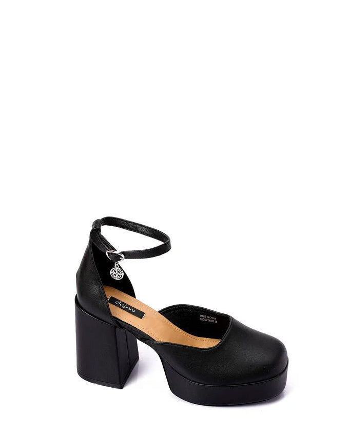 PRD-DVTH-002 Round Leather High Heeled
