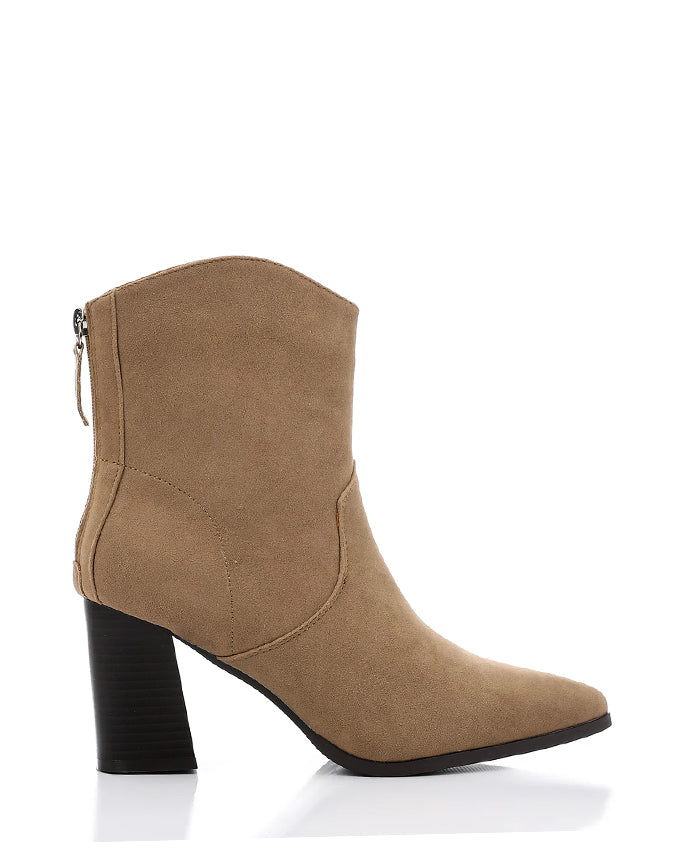 SUN-DVTF-002 Triangular Toecap Heeled Boot