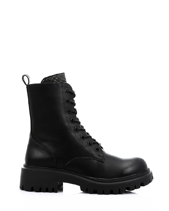 PRD-DVTF-003 Studded Tongue Army Boot