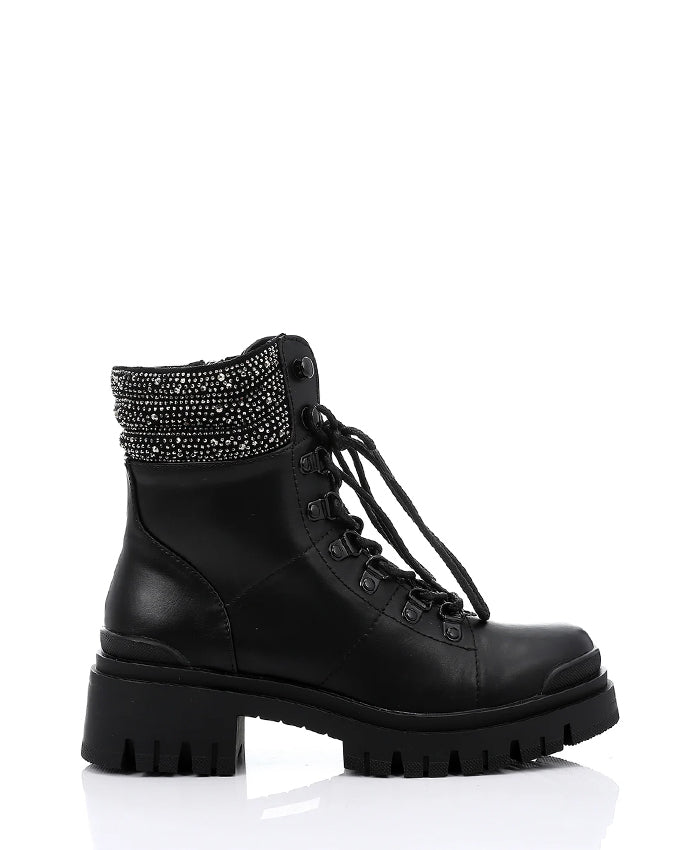 PRD-DVTF-002 Army Boot With Silver Neck