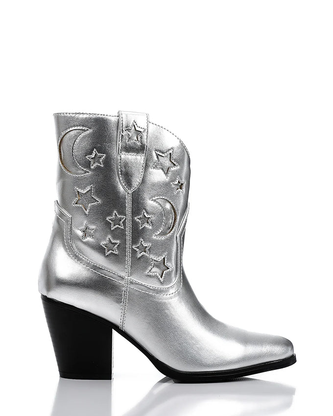 PRD-DVTF-007  Crescents & Stars Half Boot