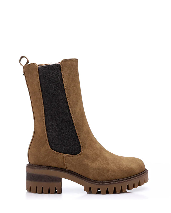 SUN-DVTH-012 Suede Half Boot