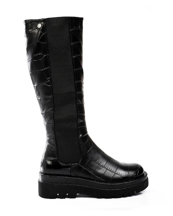 PRD-DVTH-026  Reptile Pattern high Boot