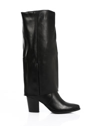 PRD-DVTV-001 Pointed Toecap Heeled Cuff Boots