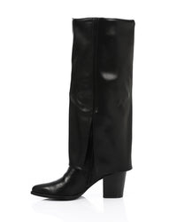 PRD-DVTV-001 Pointed Toecap Heeled Cuff Boots