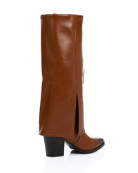 PRD-DVTV-001 Pointed Toecap Heeled Cuff Boots