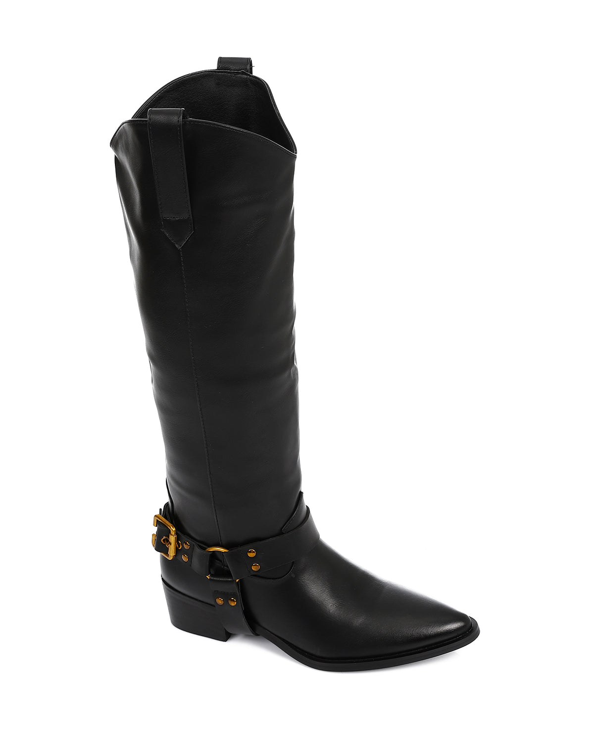 PRD-DVTV-002 Pointed Toecap Knee High Boots