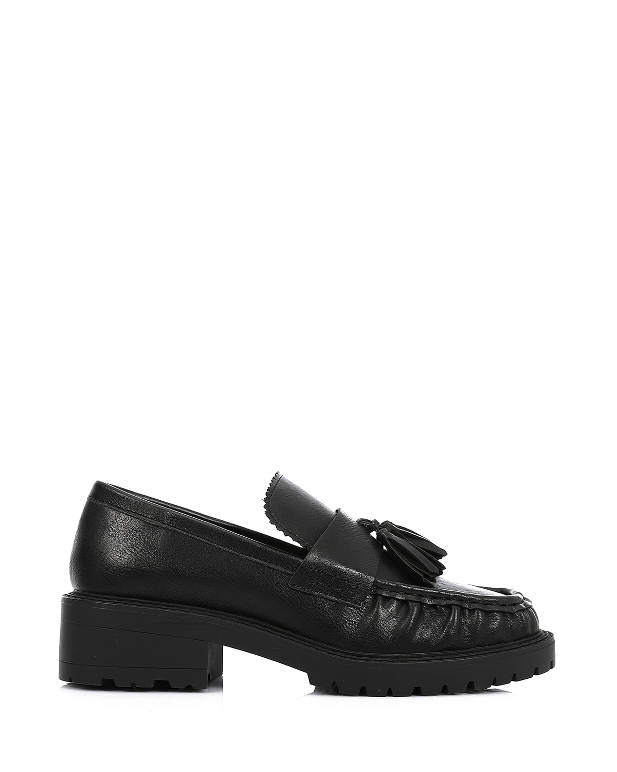 PRD-DVTV-003 Mid Heel Plain Loafers