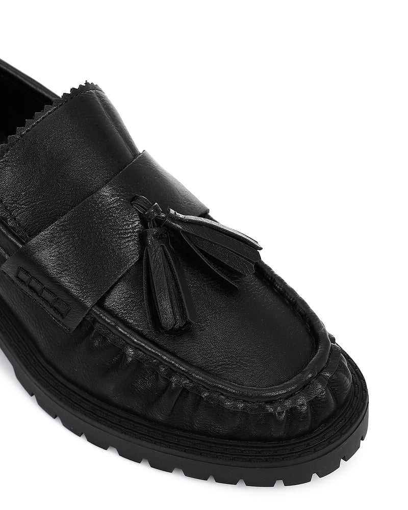 PRD-DVTV-003 Mid Heel Plain Loafers