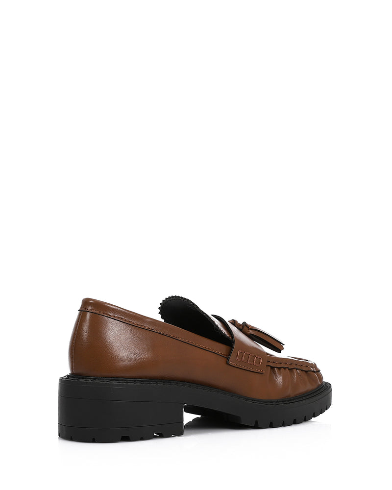 PRD-DVTV-003 Mid Heel Plain Loafers