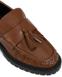 PRD-DVTV-003 Mid Heel Plain Loafers