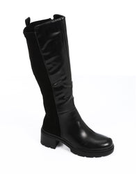 PRD-DVTV-008 Mid Heel Zipped Knee High Boots