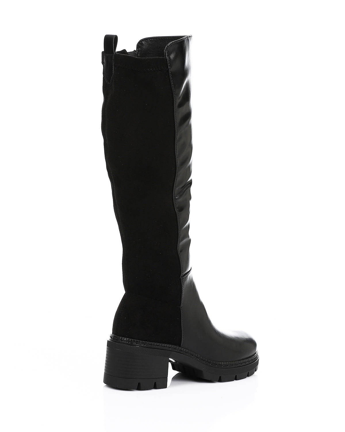 PRD-DVTV-008 Mid Heel Zipped Knee High Boots